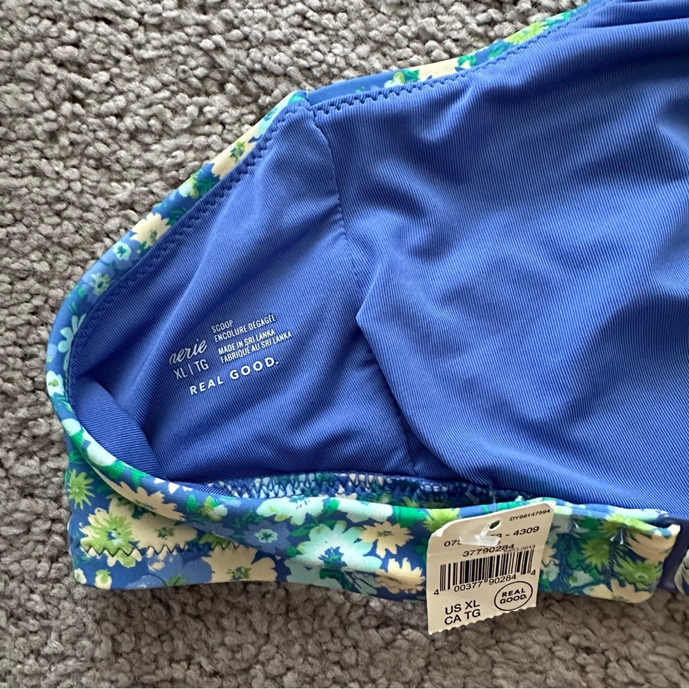 Aerie Floral Bikini Top - Picture 3 of 3